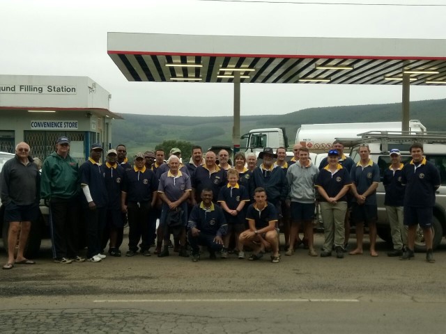 Some of the club members at the 2017 Club Outing at Pannar